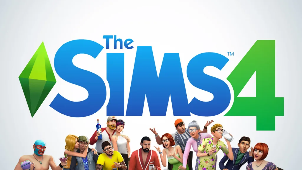 The Sims 4 key art.