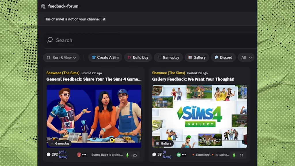 community program revealed on Discord