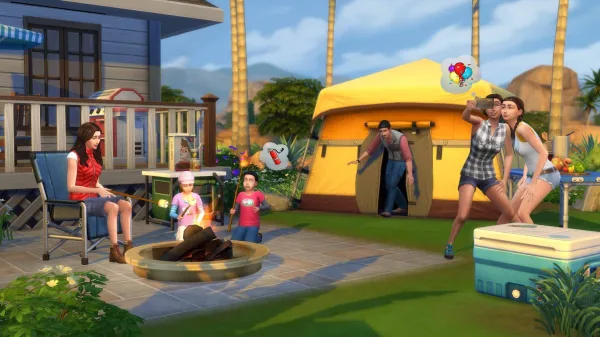 the sims 4 outdoor retreat