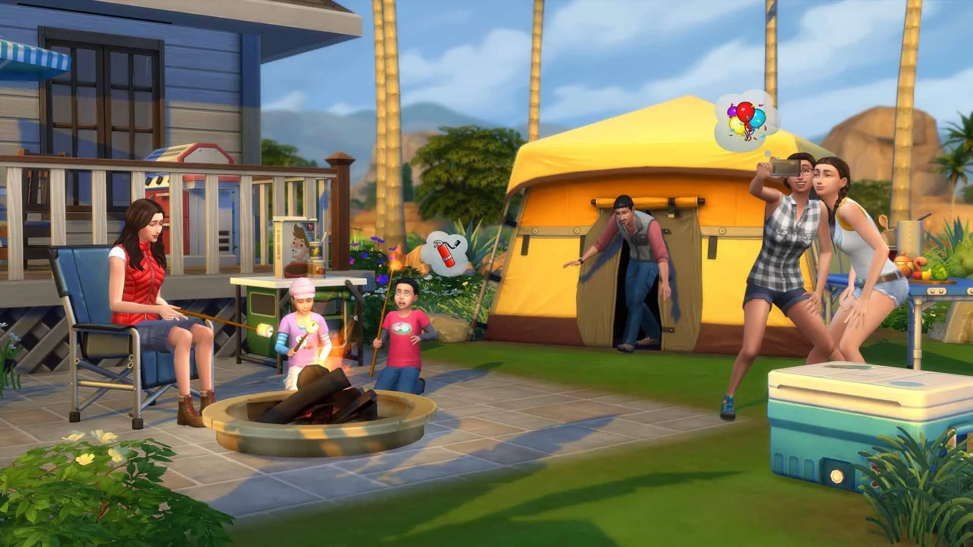 the sims 4 outdoor retreat