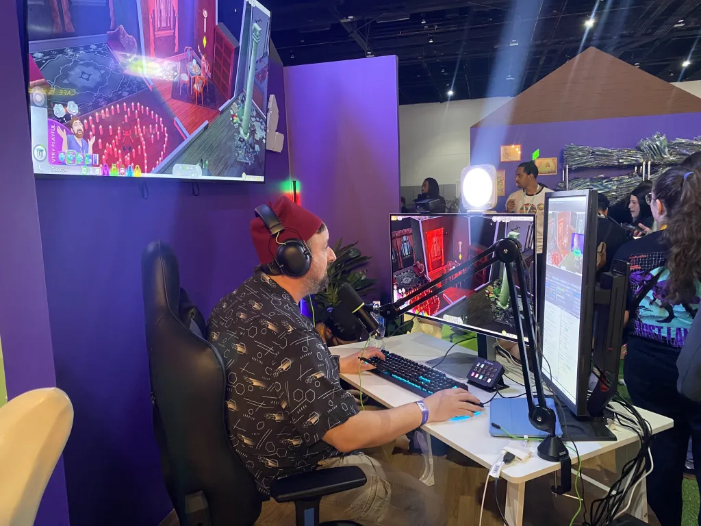 streamer at twitchcon