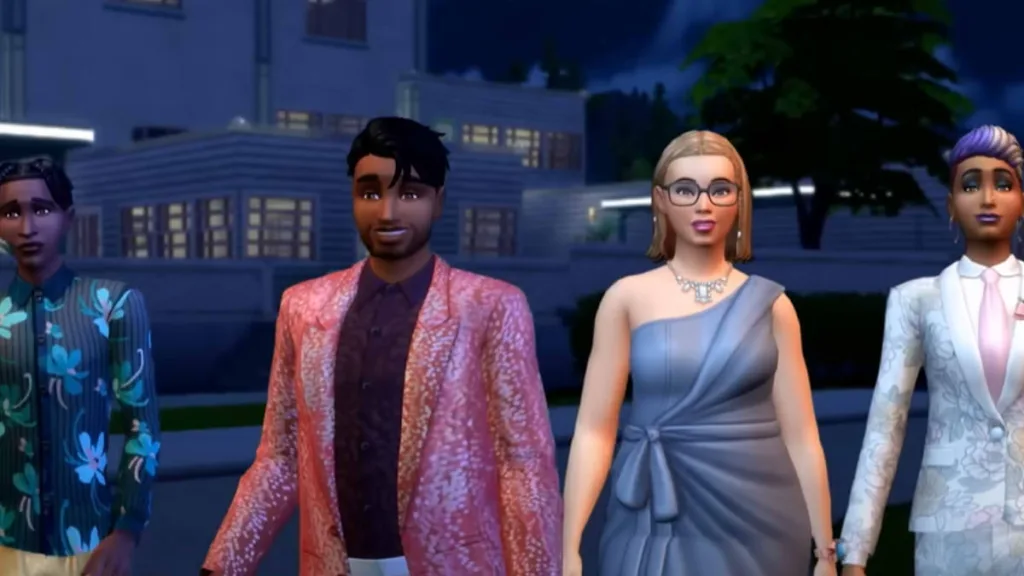 The Sims 4 Prom night